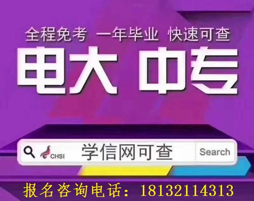 电大一年制中专可以报考大专吗?