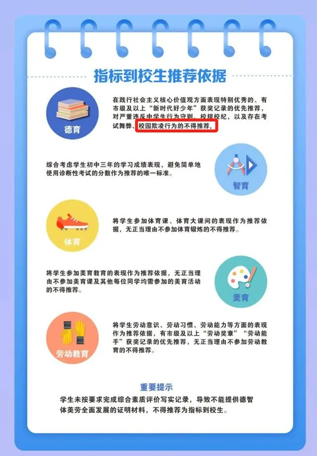 成都中考明确校园欺凌者最后投档