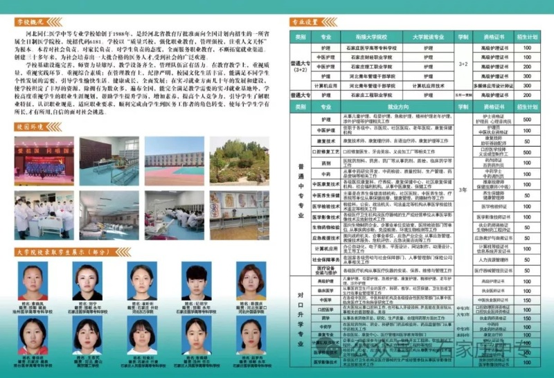 河北同仁医学中等专业学校2025年收费标准