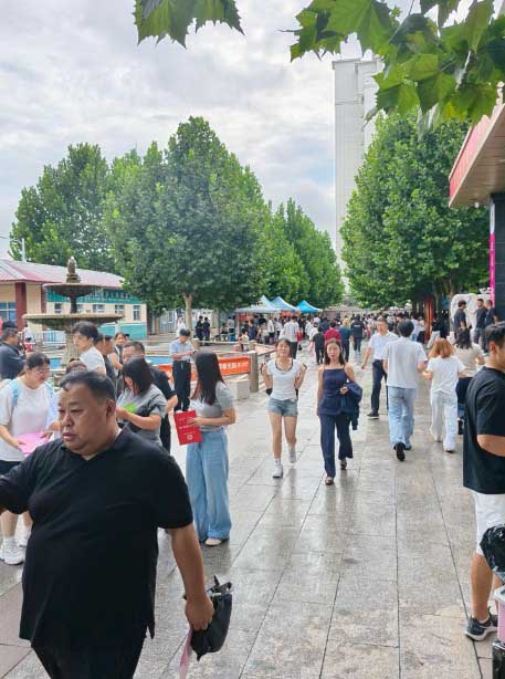 石家庄天使护士学校开学报道现场 石家庄天使护士学校开学报道现场